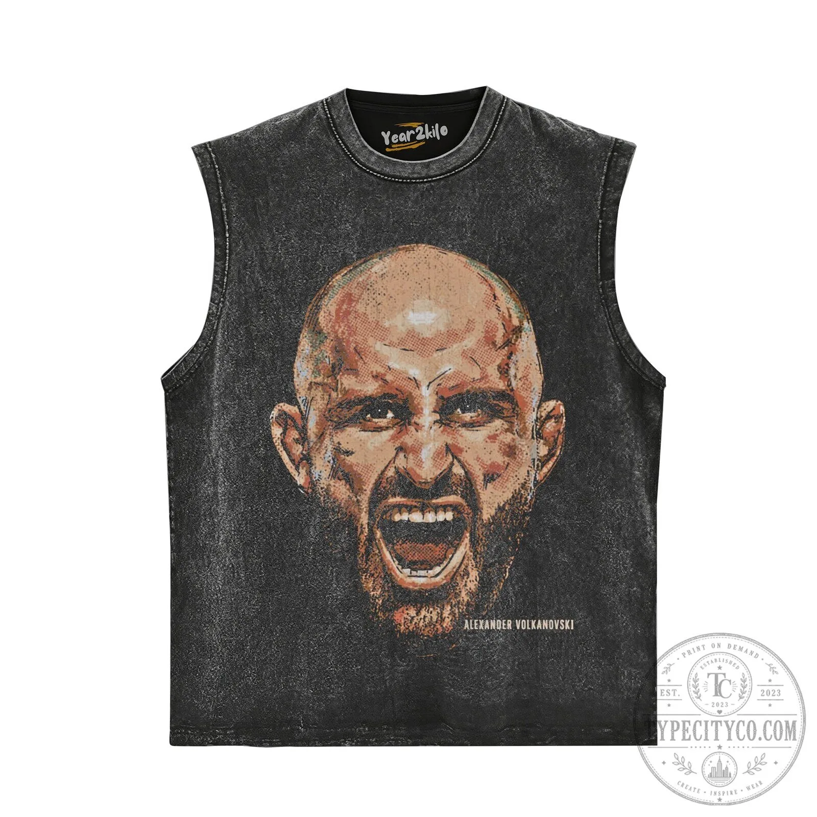 Alexander Volkanovski UFC Fighter Portrait Black Graphic T-Shirt 13 Alexander Volkanovski UFC Fighter Portrait Black Graphic T-Shirt