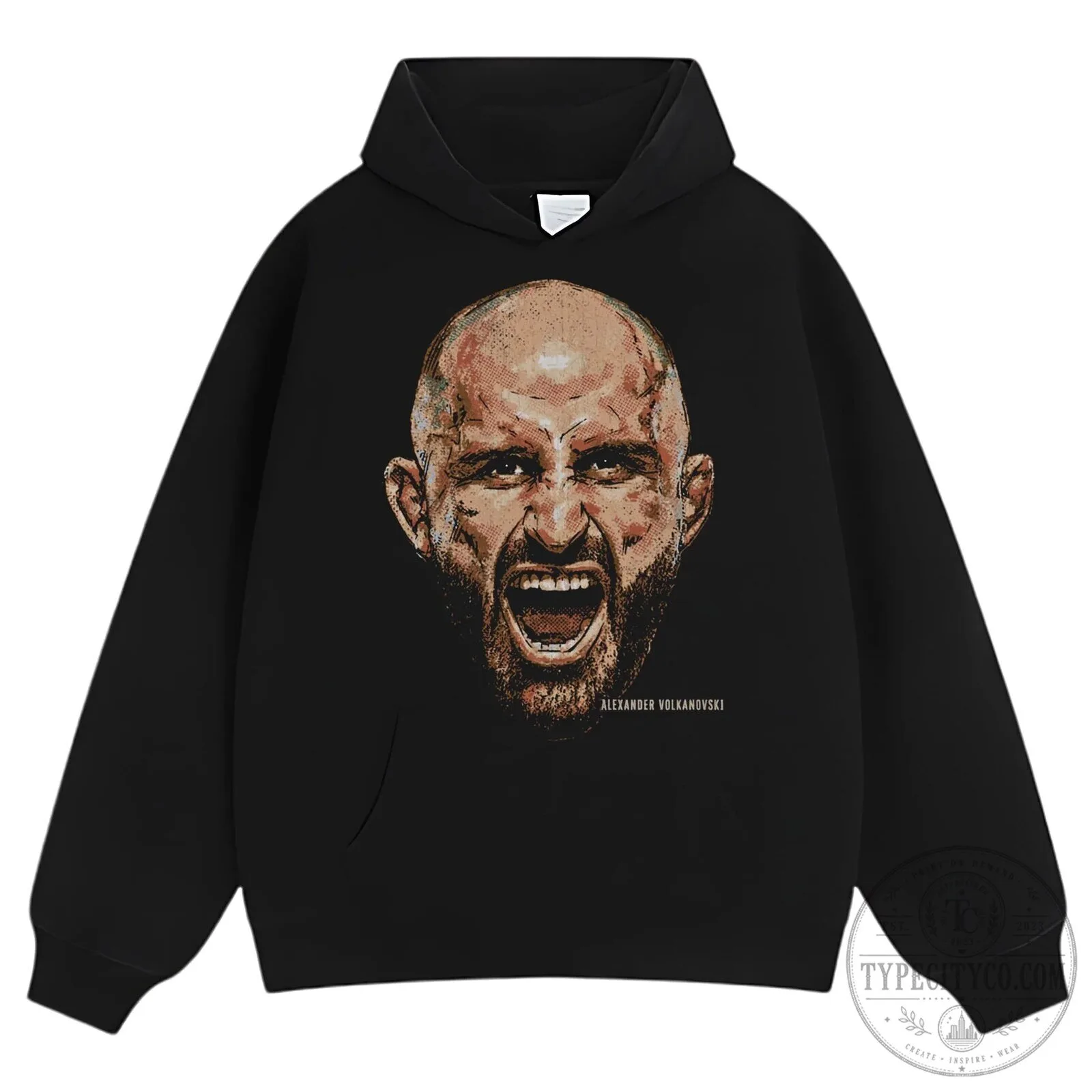 Alexander Volkanovski UFC Fighter Portrait Black Graphic T-Shirt 17 Alexander Volkanovski UFC Fighter Portrait Black Graphic T-Shirt